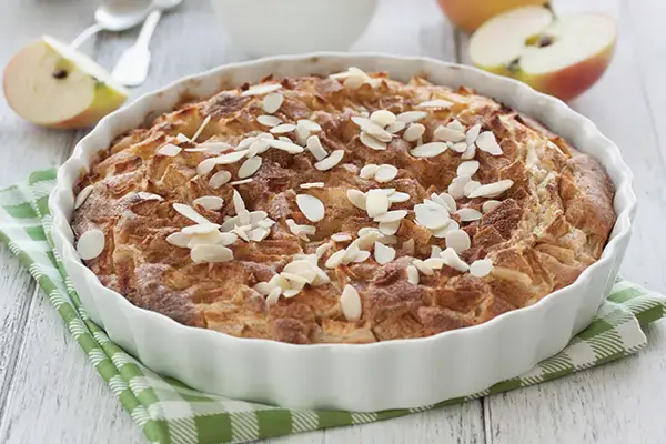 Clafoutis revisité aux pommes et carottes